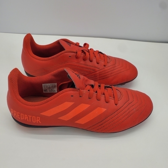 Adidas Shoes Men's 6 Predator Soccer Cleats CM8541 Red Sneakers - Picture 4 of 12